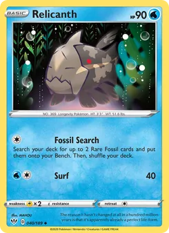 Relicanth (Darkness Ablaze #40)