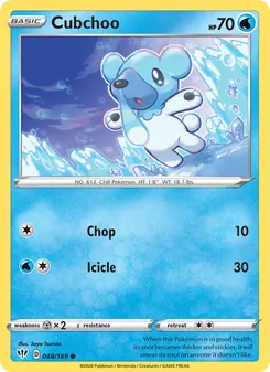Cubchoo (Darkness Ablaze #48)