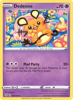 Dedenne (Darkness Ablaze #78)