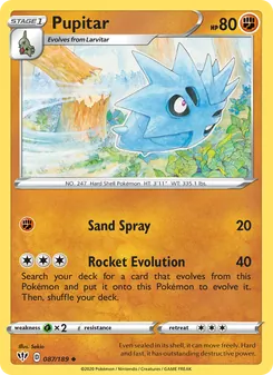 Pupitar (Darkness Ablaze #87)
