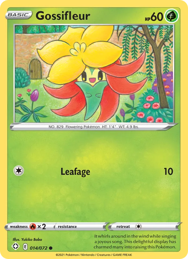 Gossifleur — Shining Fates #14 (Pokémon TCG card)