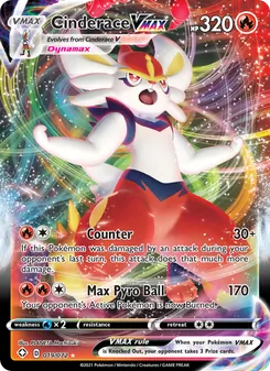 Cinderace VMAX (Shining Fates #19)