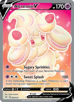 Alcremie V (Shining Fates #64)
