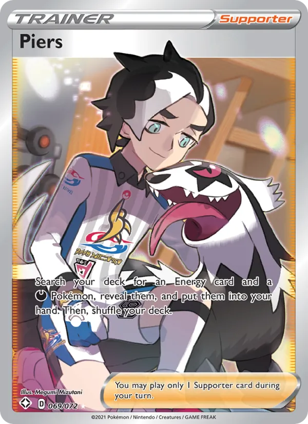 Piers — Shining Fates #69 (Pokémon TCG card)