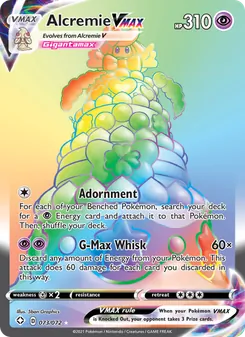 Alcremie VMAX (Shining Fates #73)