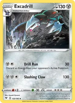 Excadrill (Vivid Voltage #122)