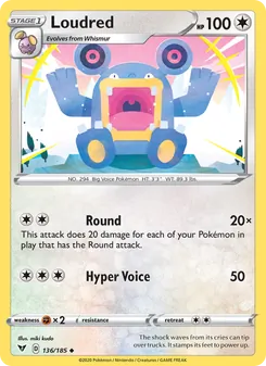 Loudred (Vivid Voltage #136)