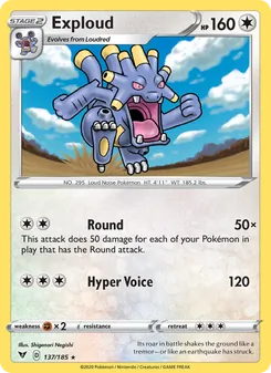 Exploud (Vivid Voltage #137)