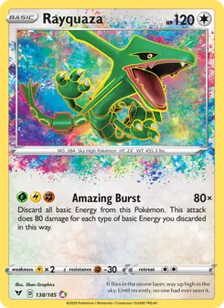 Rayquaza (Vivid Voltage #138)
