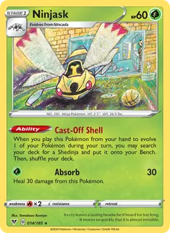 Ninjask (Vivid Voltage #14)