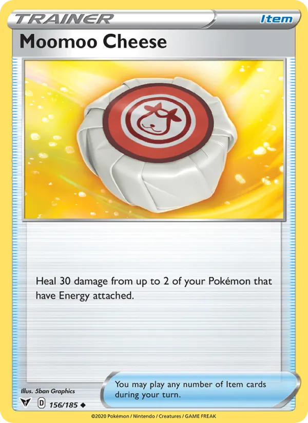 Moomoo Cheese — Vivid Voltage #156 (Pokémon TCG card)