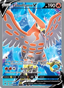 Talonflame V (Vivid Voltage #168)