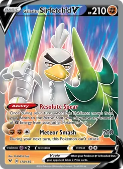 Galarian Sirfetch'd V (Vivid Voltage #174)