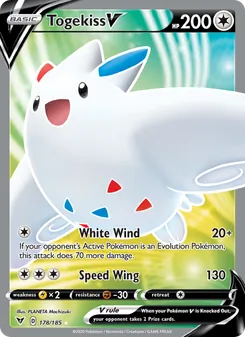 Togekiss V (Vivid Voltage #178)