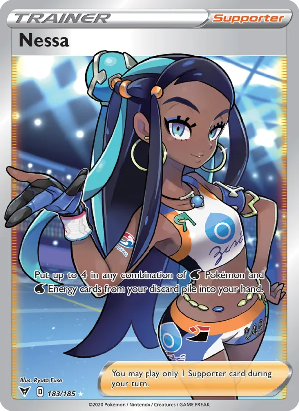 Nessa — Vivid Voltage #183 (Pokémon TCG card)