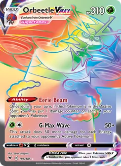 Orbeetle VMAX (Vivid Voltage #186)