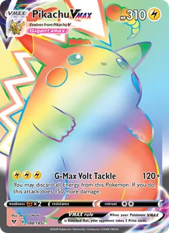 Pikachu VMAX (Vivid Voltage #188)