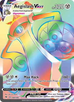 Aegislash VMAX (Vivid Voltage #190)