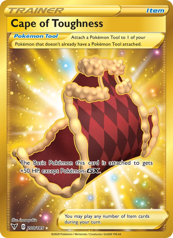 Cape of Toughness — Vivid Voltage #200 (Pokémon TCG card)