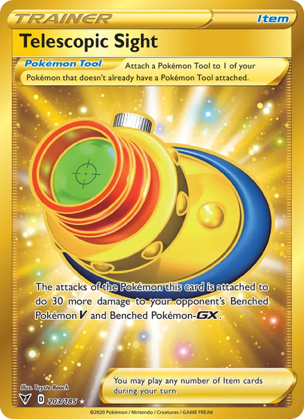 Telescopic Sight — Vivid Voltage #203 (Pokémon TCG card)