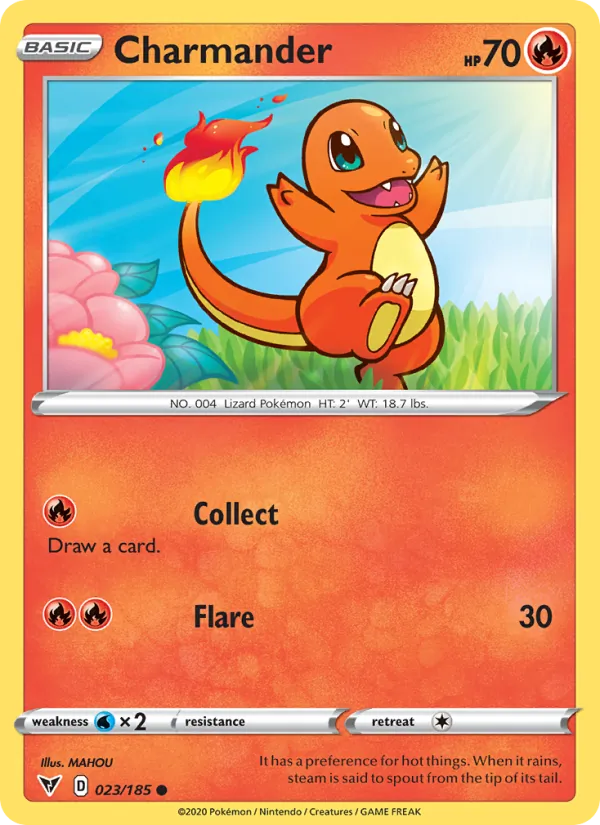 Charmander — Vivid Voltage #23 (Pokémon TCG card)