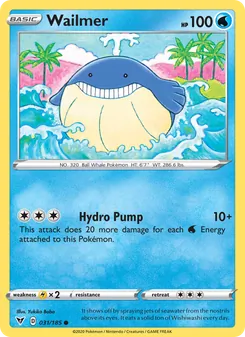 Wailmer (Vivid Voltage #31)