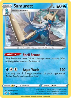 Samurott (Vivid Voltage #35)