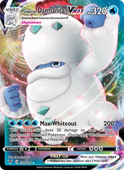 Galarian Darmanitan VMAX (Vivid Voltage #37)