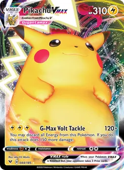 Pikachu VMAX (Vivid Voltage #44)