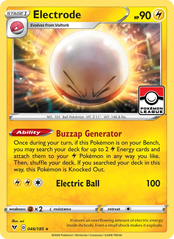 Electrode — Vivid Voltage #46 (Pokémon TCG card)