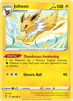 Jolteon (Vivid Voltage #47)