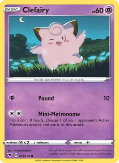 Clefairy (Vivid Voltage #63)