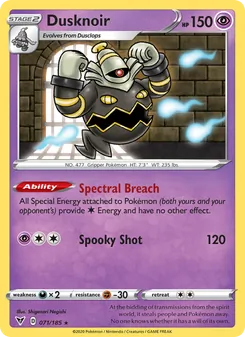 Dusknoir (Vivid Voltage #71)