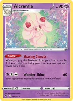 Alcremie (Vivid Voltage #81)