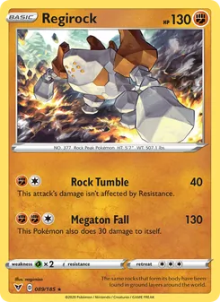 Regirock (Vivid Voltage #89)