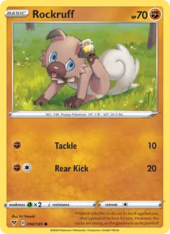 Rockruff (Vivid Voltage #94)