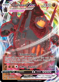 Coalossal VMAX (Vivid Voltage #99)