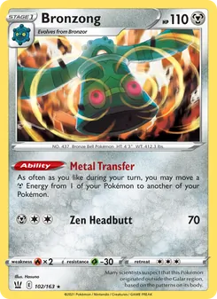 Bronzong (Battle Styles #102)