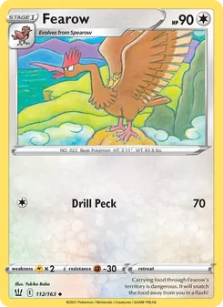 Fearow (Battle Styles #112)