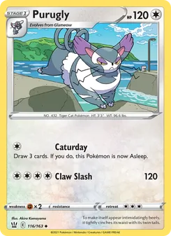 Purugly (Battle Styles #116)