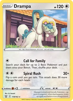 Drampa (Battle Styles #119)