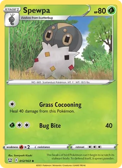 Spewpa (Battle Styles #12)