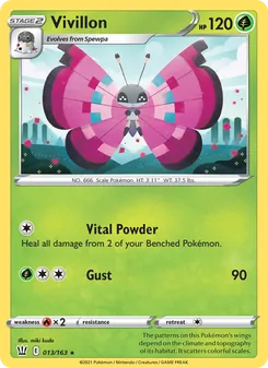 Vivillon (Battle Styles #13)
