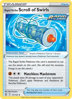 Rapid Strike Scroll of Swirls (Battle Styles #131)