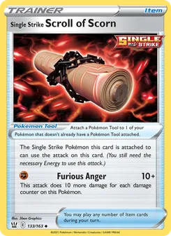 Single Strike Scroll of Scorn (Battle Styles #133)