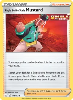Single Strike Style Mustard (Battle Styles #134)