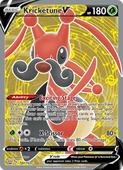 Kricketune V (Battle Styles #142)