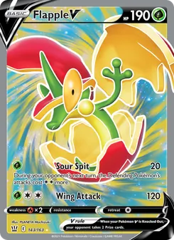 Flapple V (Battle Styles #143)