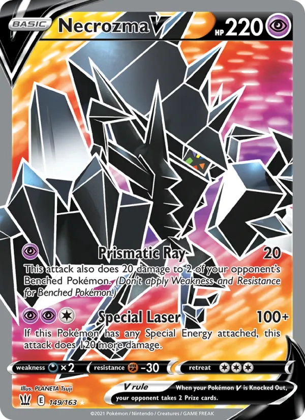Necrozma V — Battle Styles #149 (Pokémon TCG card)