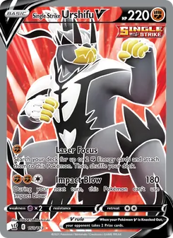 Single Strike Urshifu V (Battle Styles #150)